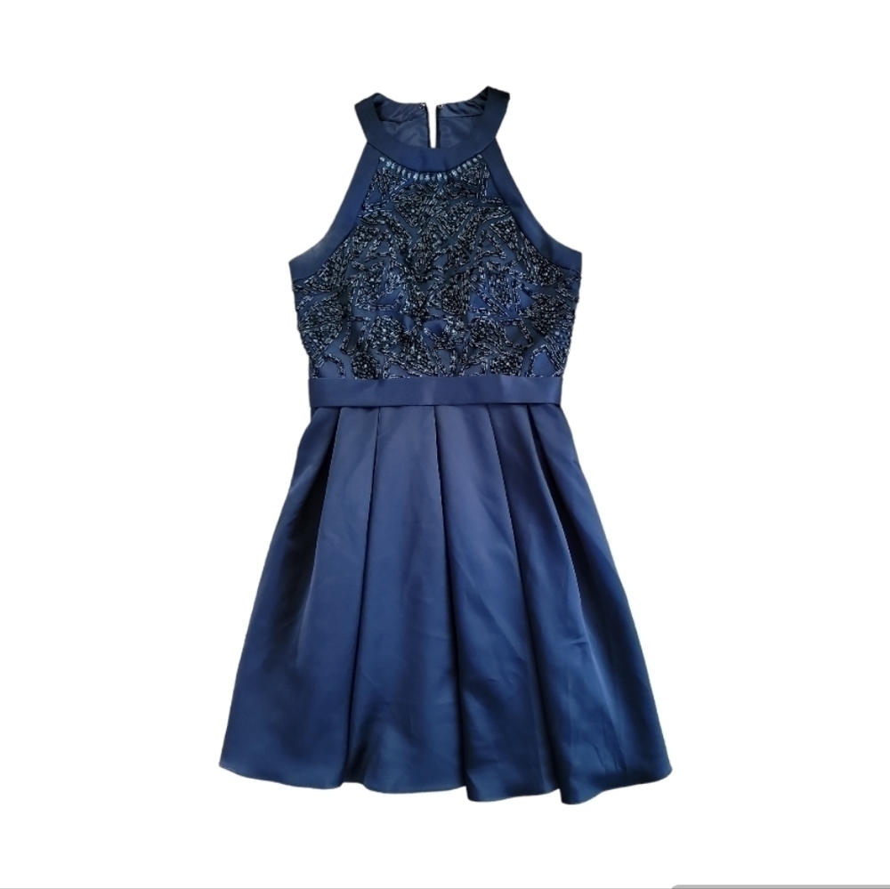 Poly USA Formal Beaded Cocktail Dress - Picture 4 of 4